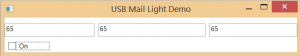 Usb Mail Light Demo WPF