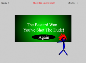 Shoot The Dude Flash Game